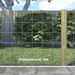 Gaasscherm Verzinkt 180x75 Cm -Gamma 123 1083