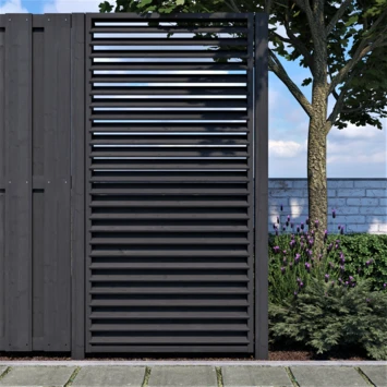 Jaloeziescherm Antraciet Ca. 179 X 88,5 Cm 6 Jaloeziescherm Antraciet Ca. 179 X 88,5 Cm - Afbeelding 4