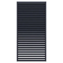 Jaloeziescherm Antraciet Ca. 179 X 88,5 Cm 18 Jaloeziescherm Antraciet Ca. 179 X 88,5 Cm -Gamma 123 1136