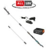 Gardena 18V Telescopische Takkenschaar 3,6m (P4A) Incl. 2.0Ah Accu + Lader -Gamma 123 1177
