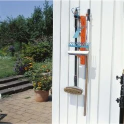 Gardena Gereedschaphouder Kunststof/metaal 59,5x6,5x5,5 Cm 8 Gardena Gereedschaphouder Kunststof/metaal 59,5x6,5x5,5 Cm -Gamma 123 1245