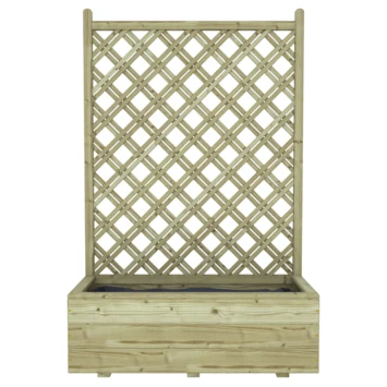 Bloembak Met Dubbele Trellis 90x40 Cm 4 Bloembak Met Dubbele Trellis 90x40 Cm - Afbeelding 2