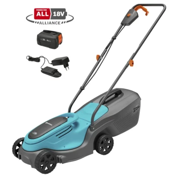 Gardena 18V Grasmaaier Powermax P4A 30cm Incl. 4.0Ah Accu + Lader 3 Gardena 18V Grasmaaier Powermax P4A 30cm Incl. 4.0Ah Accu + Lader