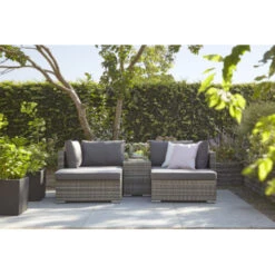 Loungeset Santiago Antraciet -Gamma 123 1582