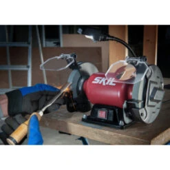 SKIL 150mm Werkbankslijpmachine / Dubbele Schuurmachine 1355AA 400W -Gamma 123 160