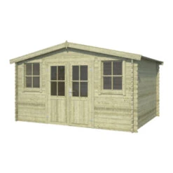 Tuinhuis Dalton 376x292 Geïmpregneerd