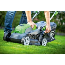 LUX 20V Accu Grasmaaier 33cm Incl. 2 Accu's 4,0Ah + Lader -Gamma 123 1676