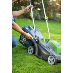 LUX 20V Accu Grasmaaier 33cm Incl. 2 Accu's 4,0Ah + Lader -Gamma 123 1677