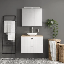 Tiger Spiegelverlichting Ancis Wit 60cm -Gamma 123 1721