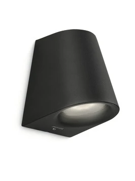 Philips Wandlamp MyGarden Virga LED Zwart 3W 3 Philips Wandlamp MyGarden Virga LED Zwart 3W