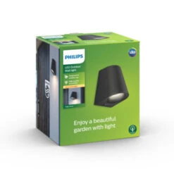 Philips Wandlamp MyGarden Virga LED Zwart 3W 11 Philips Wandlamp MyGarden Virga LED Zwart 3W -Gamma 123 1750