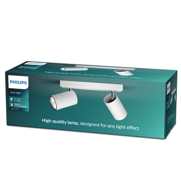 Philips Duospot Kosipo LED Wit 230V 4 Philips Duospot Kosipo LED Wit 230V - Afbeelding 2
