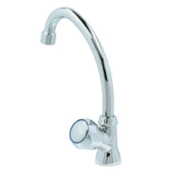 Handson Fonteinkraan Thomas C-uitloop Met Draaiknop Chroom -Gamma 123 1856