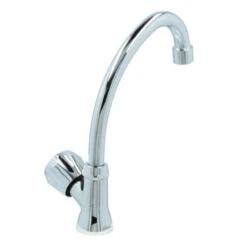 Handson Fonteinkraan Thomas C-uitloop Met Draaiknop Chroom -Gamma 123 1858