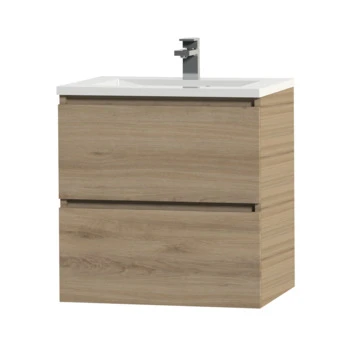 Tiger Karlo Badkamermeubel 60 Cm Chalet Eiken Met Wastafel Hoogglans Wit 3 Tiger Karlo Badkamermeubel 60 Cm Chalet Eiken Met Wastafel Hoogglans Wit