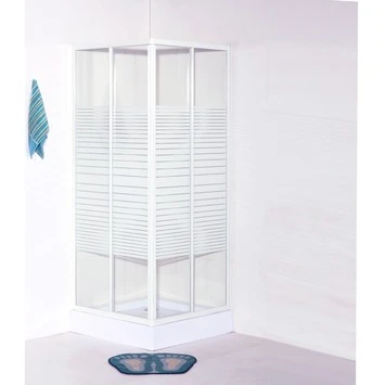 OK Douchecabine 90x90 Cm Schuifdeur 4 OK Douchecabine 90x90 Cm Schuifdeur - Afbeelding 2