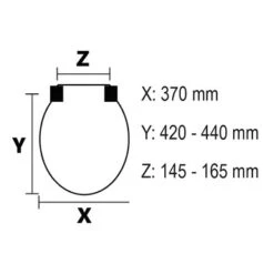 Bemis WC Bril Venezia Wit Kunststof Met Softclose -Gamma 123 1967