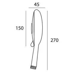 Tiger Handdouche Splash Termini Ø15 Cm 6 Standen -Gamma 123 1998