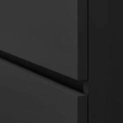 Tiger Badkamermeubelset Karlo 80cm Matzwart Met Zwarte Wastafel -Gamma 123 2001