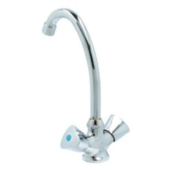 OK Keukenkraan 2-knops Chroom -Gamma 123 2027