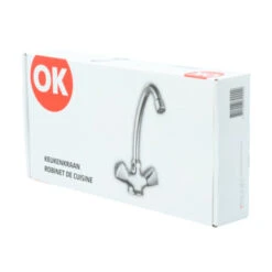 OK Keukenkraan 2-knops Chroom -Gamma 123 2034