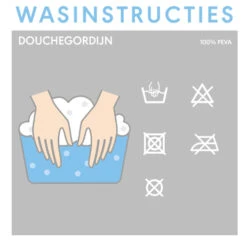 Sealskin Douchegordijn Sayings Wit PVC 200x180 Cm -Gamma 123 2063