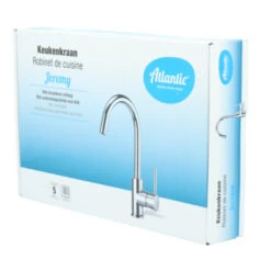 Atlantic Keukenkraan Jeremy Met Hendel Chroom -Gamma 123 2081