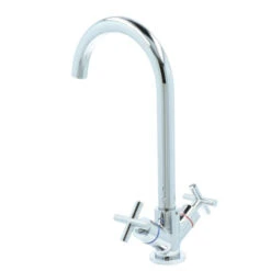 Aqualino Keukenkraan Ceronda 2-knops Chroom -Gamma 123 2085