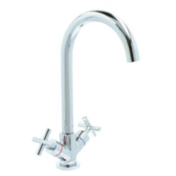 Aqualino Keukenkraan Ceronda 2-knops Chroom -Gamma 123 2089