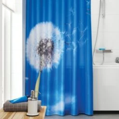 Sealskin Douchegordijn Blow Ball Blauw 180x200 Cm -Gamma 123 2098