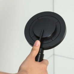 Tiger Regendoucheset Akcent Met Thermostatisch Kraan Zwart -Gamma 123 2156