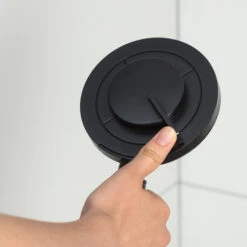 Tiger Regendoucheset Akcent Met Thermostatisch Kraan Zwart -Gamma 123 2157