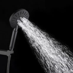 Tiger Regendoucheset Akcent Met Thermostatisch Kraan Zwart -Gamma 123 2161