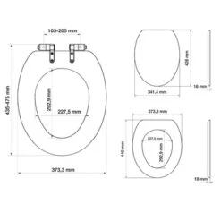 Tiger WC Bril Mississippi Wit Hout Met Softclose 25 Tiger WC Bril Mississippi Wit Hout Met Softclose -Gamma 123 2252