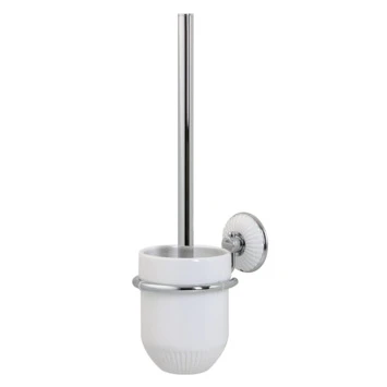 Tiger Wc-borstelset Ivy Chroom/wit 3 Tiger Wc-borstelset Ivy Chroom/wit