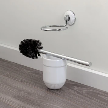 Tiger Wc-borstelset Ivy Chroom/wit 4 Tiger Wc-borstelset Ivy Chroom/wit - Afbeelding 2