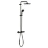 Grohe Douchesysteem Vitalio Start 250 Rond Met Thermostaatkraan QuickFix Mat Zwart -Gamma 123 2362