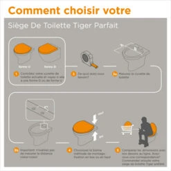 Tiger WC Bril Reno Grijs -Gamma 123 2402