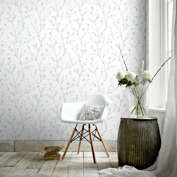 Superfresco Easy Vliesbehang Karma Wit-blauw 33-280 4 Superfresco Easy Vliesbehang Karma Wit-blauw 33-280 - Afbeelding 2