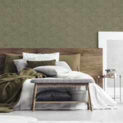 Superfresco Easy Vliesbehang Bamboe Weefsel Goud 113303 -Gamma 123 514