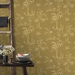 Superfresco Easy Vliesbehang Soraya Okergeel 113309 -Gamma 123 526