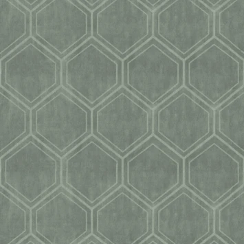 Superfresco Easy Vliesbehang Hexagon Groen 118149 3 Superfresco Easy Vliesbehang Hexagon Groen 118149