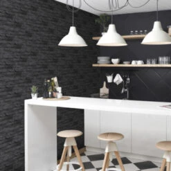 Superfresco Easy Vliesbehang Odyssee Zwart 101344 -Gamma 123 688