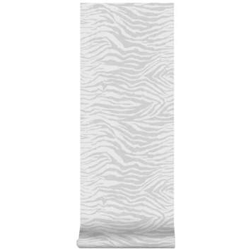 Superfresco Easy Vliesbehang Zebra Zilver 20-124 6 Superfresco Easy Vliesbehang Zebra Zilver 20-124 - Afbeelding 4