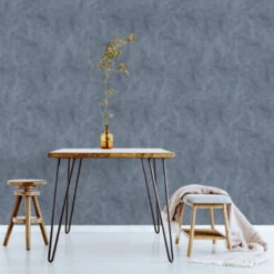 Superfresco Easy Vliesbehang Raw Industry Blauw 111743 -Gamma 123 811