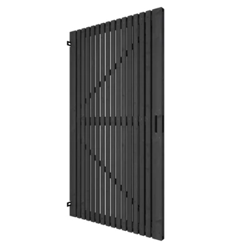 Tuinpoort Andalusië Verticaal Zwart 9 Tuinpoort Andalusië Verticaal Zwart - Afbeelding 7