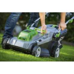 LUX 20V Accu Grasmaaier 37cm Incl. 2 Accu's 4,0Ah + Lader -Gamma 123 969